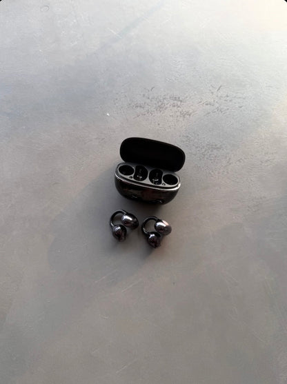 NovaBuds™ Open-Ear Wireless Earbuds – Crystal Clear Sound & All-Day Comfort ⭐