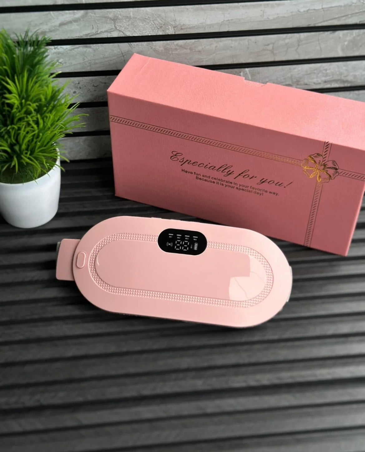 Portable Rechargeable Heating Pad – Smart Warm Therapy Belt