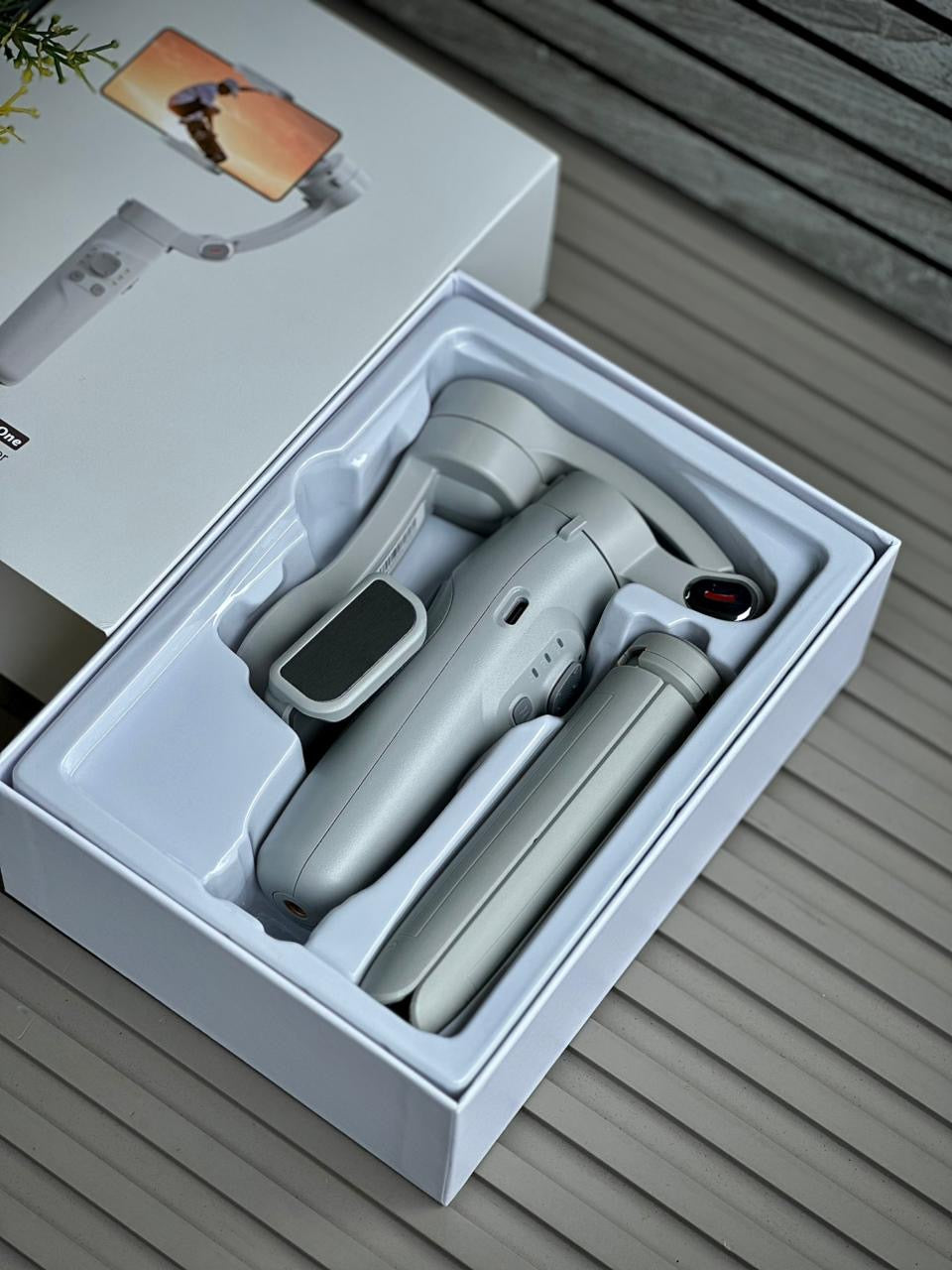 3-Axis Smartphone Gimbal Stabilizer with Built-in Tripod | Pro Mobile Video Recording & Live Streaming