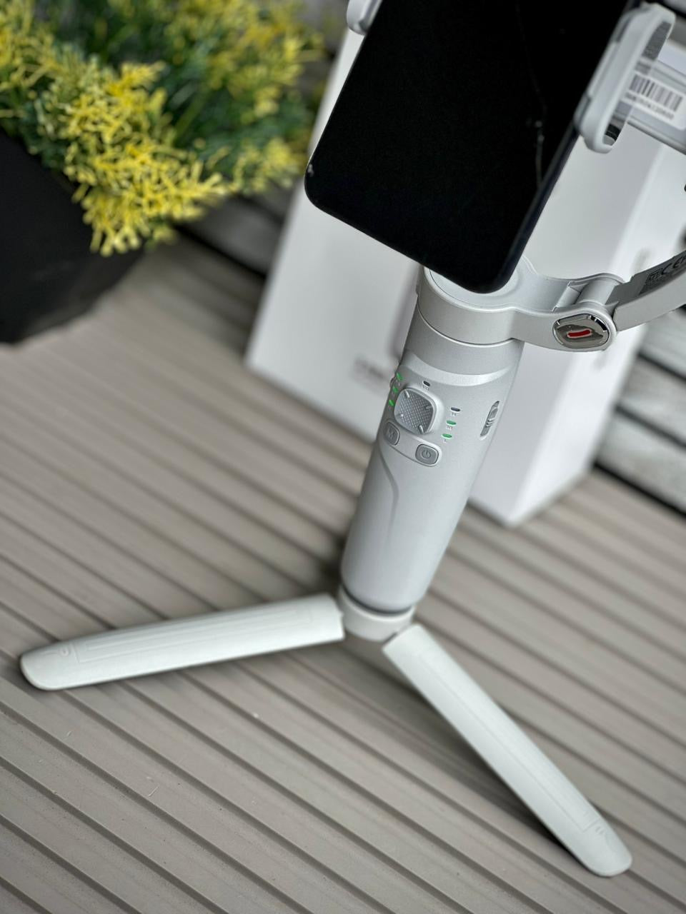 3-Axis Smartphone Gimbal Stabilizer with Built-in Tripod | Pro Mobile Video Recording & Live Streaming