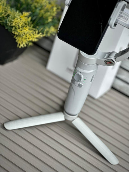 3-Axis Smartphone Gimbal Stabilizer with Built-in Tripod | Pro Mobile Video Recording & Live Streaming