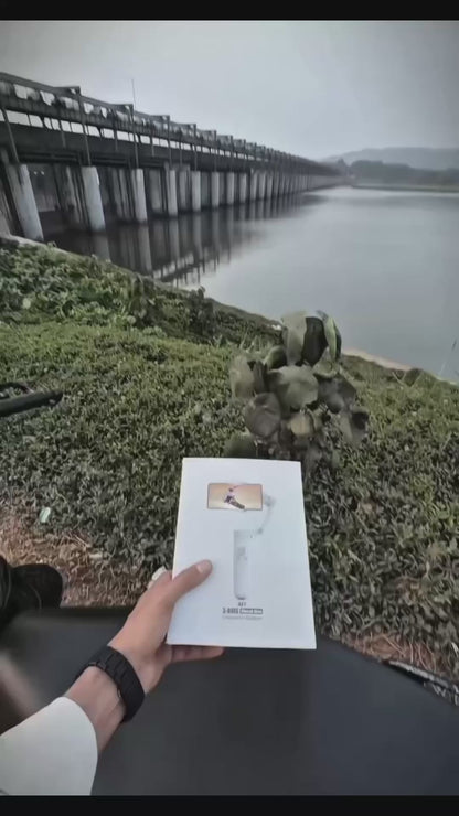 3-Axis Smartphone Gimbal Stabilizer with Built-in Tripod | Pro Mobile Video Recording & Live Streaming